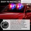 Red Blue 24Leds Dash Emergency Lights Emergency Warning Strobe Lights