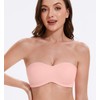 MELENECA Women's Strapless Bra for Large Bust Minimizer Unlined Bandeau