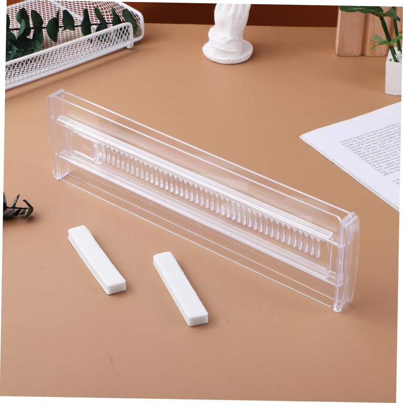 SHINEOFI 6 Pcs Expandable Clear Drawer Dividers Adjustable Organizers for