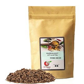 NY SPICE SHOP Valerian Root – Dried Cut & Sifted Whole Roots (Valeriana officinalis) – Perfect Herbal Tea Blend (2 Ounce)