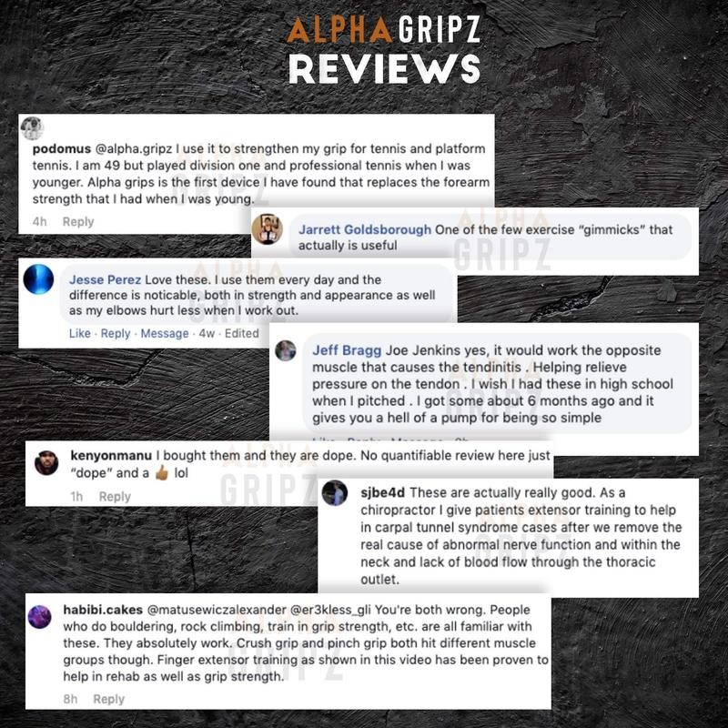 Alpha Gripz DIAL GRIPZ - Strengthener Set - Style: Dial