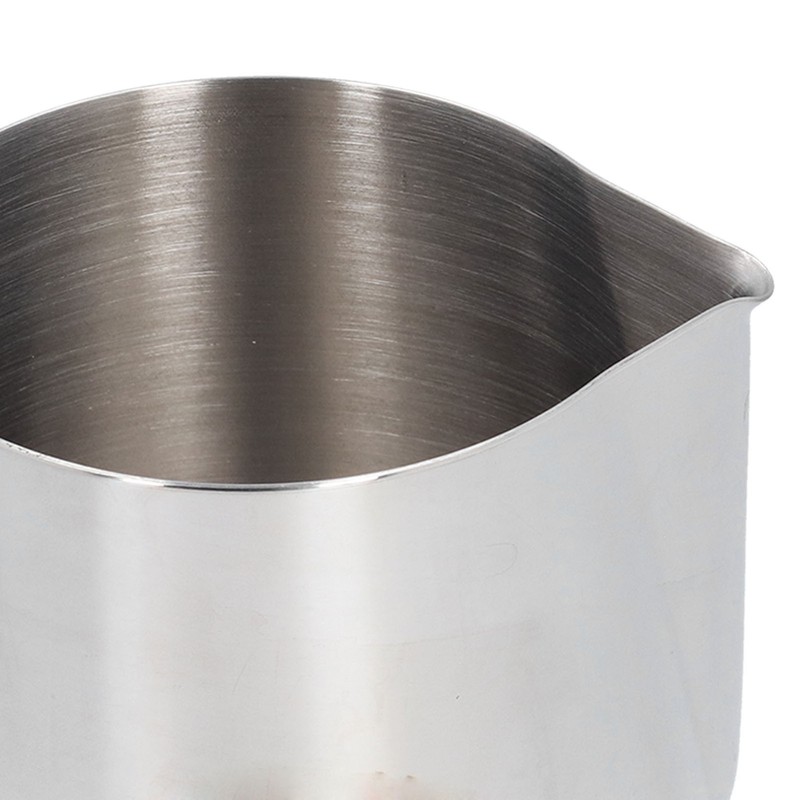 304 Stainless Steel Frothing Cup with Inner Scale Pointed Mouth