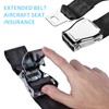 2 Pieces Seat Belt Extension Seat Extension for Airplane, Belt