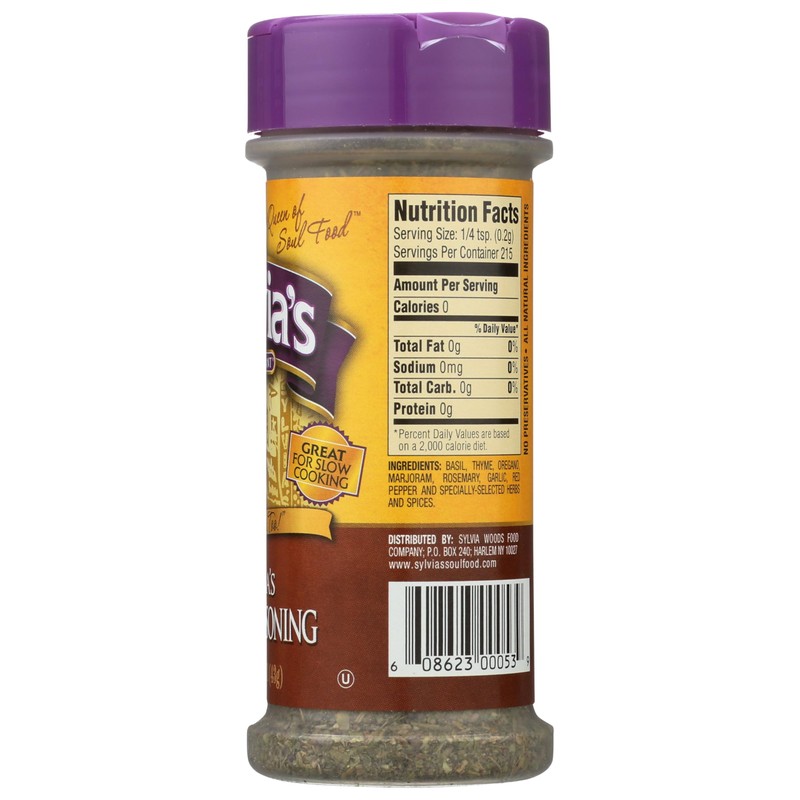 Sylvia’s Secret Seasoning, All-Purpose Seasoning Mix for Soups, Stews, Chicken,