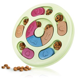 Dog Puzzle Toys , Interactive Dog Game, Dog Enrichment Toys for Puppy Mentally Stimulating Treat Dispenser Dog Treat Puzzle Feeder for Small ,Medium and & Large Dogs Treat Training