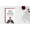 Funny Michael Scott Birthday Card,Jim Halpert Birthday Card,The Office Birthday