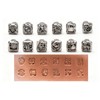 12Pcs Astrological Leather Stamping Tools, Fyrcomft Star Sign Leather Stamping