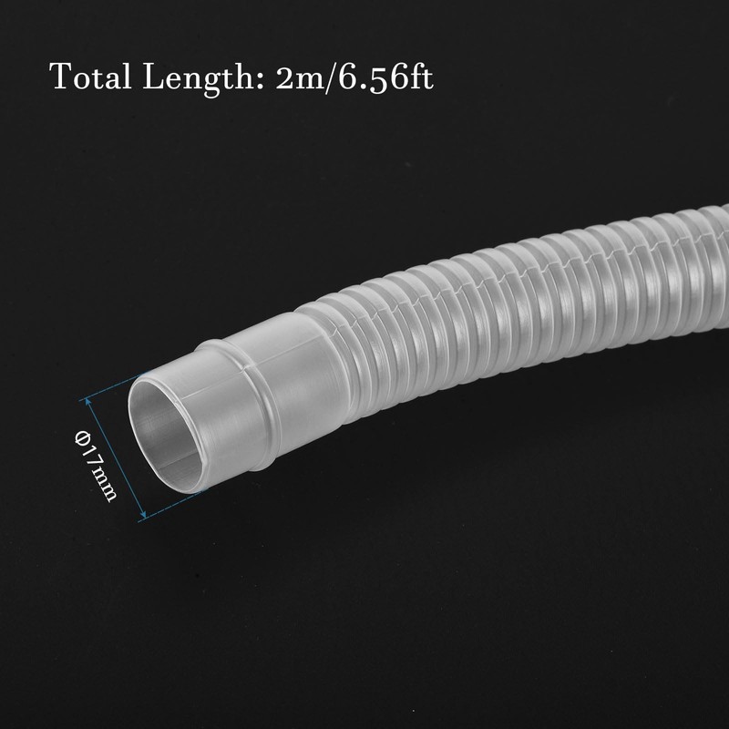 QUARKZMAN 0.73 Inch Plastic Drain Hose Pipe x 1 Piece