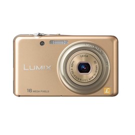 Panasonic Lumix Shine Gold DMC-FH7-N Digital Camera