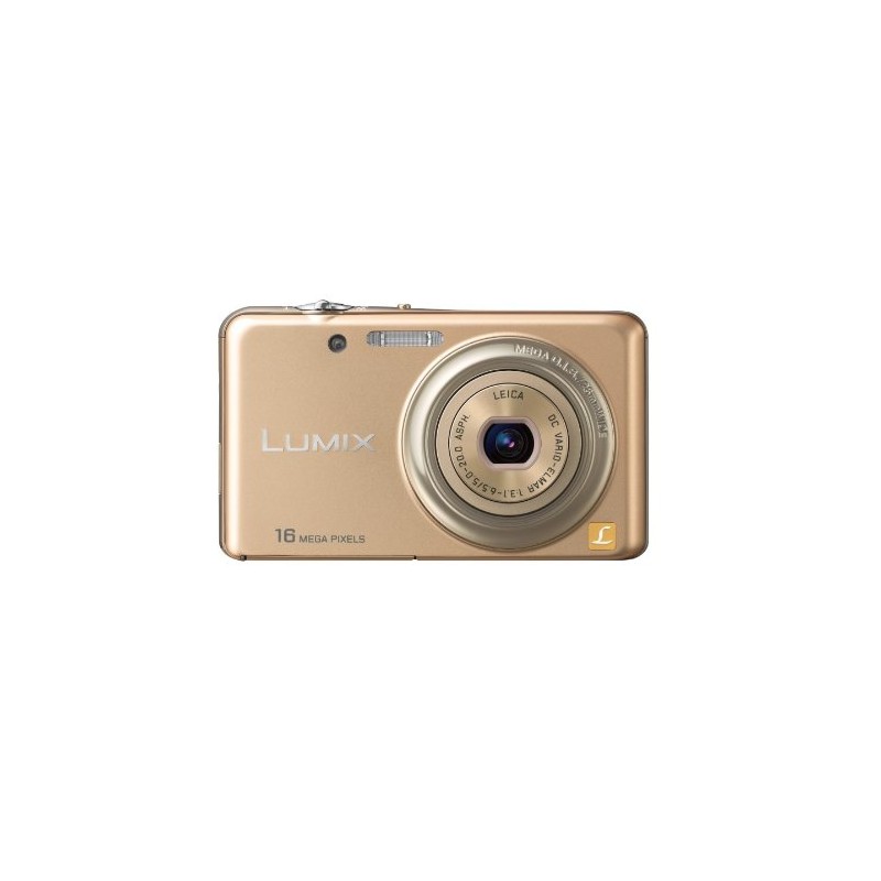 Panasonic Lumix Shine Gold DMC-FH7-N Digital Camera