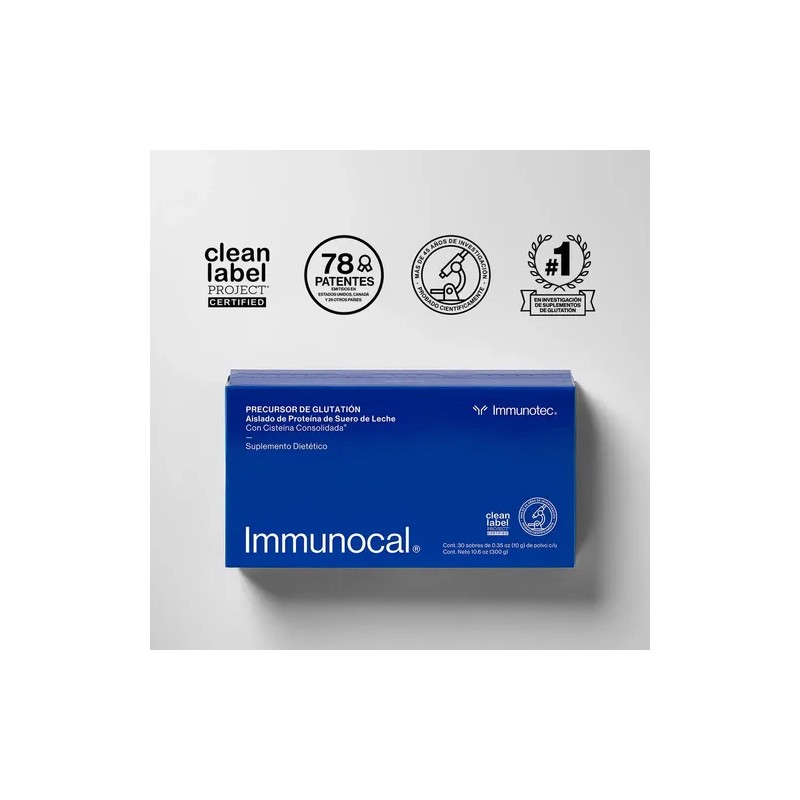 Immunocal - Precursor Natural De Glutatión (30 Unidades) Sin Sabor