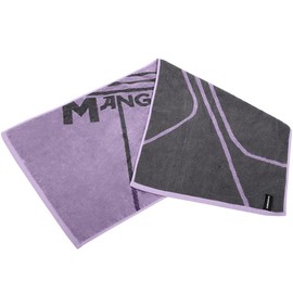 Hollow cotton sports towel - Ultra lightweight & quick dry towel,the perfect gym,running & travel & beach towel,swimming towel for sports, camping & hiking (Purple)