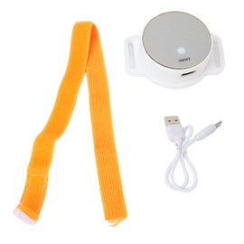 650nm Wearable Red Infrared Light Device Poratble Red Lamp Device for Wrist Joint Pain Grey Host Orange Watchstrap