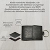 flevado Small Handy Leather Wallet with Key Ring G-831 for