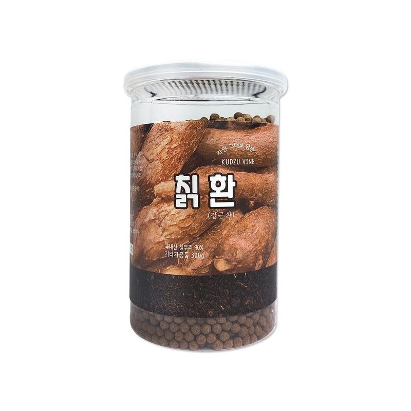 헬로우그린 국산 칡환 300g(통) 갈근 뿌리 환 Hello Green Domestic