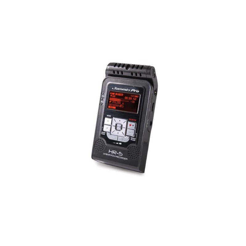 Jammin Pro HR5BLACK Studio Flash Recorder, Black