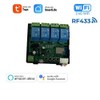 MHCOZY WiFi Smart Relay Switch Module,4 Channel 5V 12V 32V