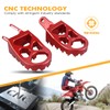 NICECNC Wide Foot Pegs Footrest For Honda XR650L 1993-2024 XR650R