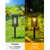 VIIIVA Solar Lights Outdoor Garden, 4 Pack Solar Lights Garden