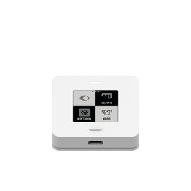 myStrom WiFi Button Max, Smart Home Button and App, E-Paper Display, 4 Buttons, SONOS. Temperature and Humidity Sensors