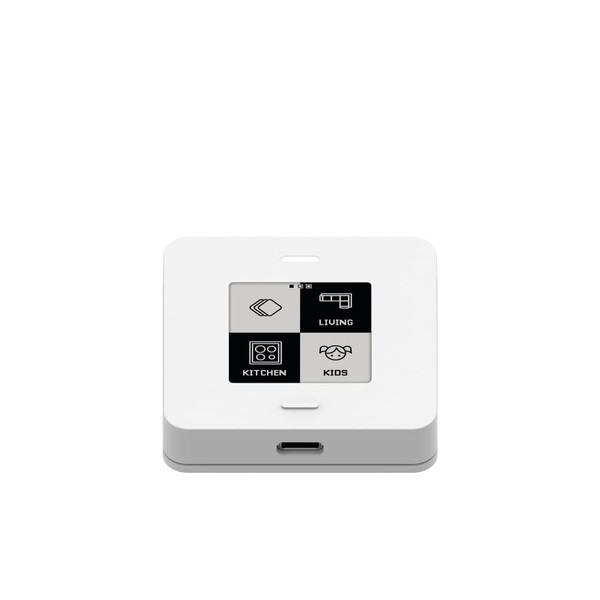 myStrom WiFi Button Max, Smart Home Button and App, E-Paper