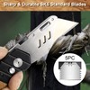 Vickay Utility Knife with Belt Clip, Heavy Duty Box Cutter