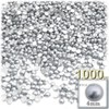 1,000pc Pearl Finish Half Dome Beads, Round, 4mm, Multi Mix