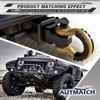AUTMATCH D Ring Shackle 3/4" Shackles (2 Pack) 41,887Ibs Break