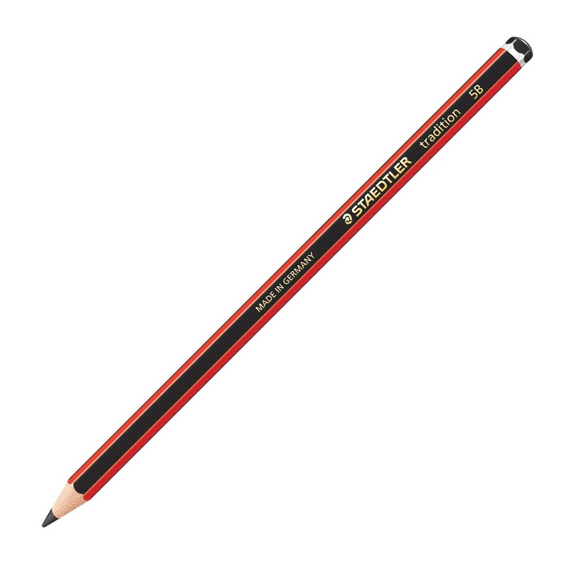 STAEDTLER Tradition Pencils Drawing Sketching Art - 6B 5B 4B