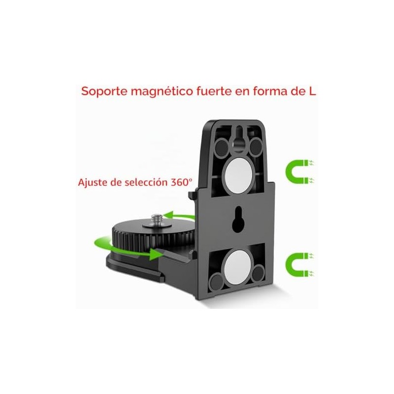 Soporte de ajuste fino mejorado en forma de L, adaptador