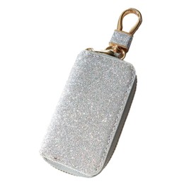 MKMC Women's Key Case, Sienta, Nbox, Spacia, Tanto, Hustler, Wagon, Silver