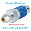 Dsnaduo 4 PCS Speed Bleeder,Bleeder Valve,Brake Bleeder Screws, Quick Bleeders