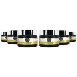 6 Frascos De Crema De Argan Natural Jye 360 Gramos Simple