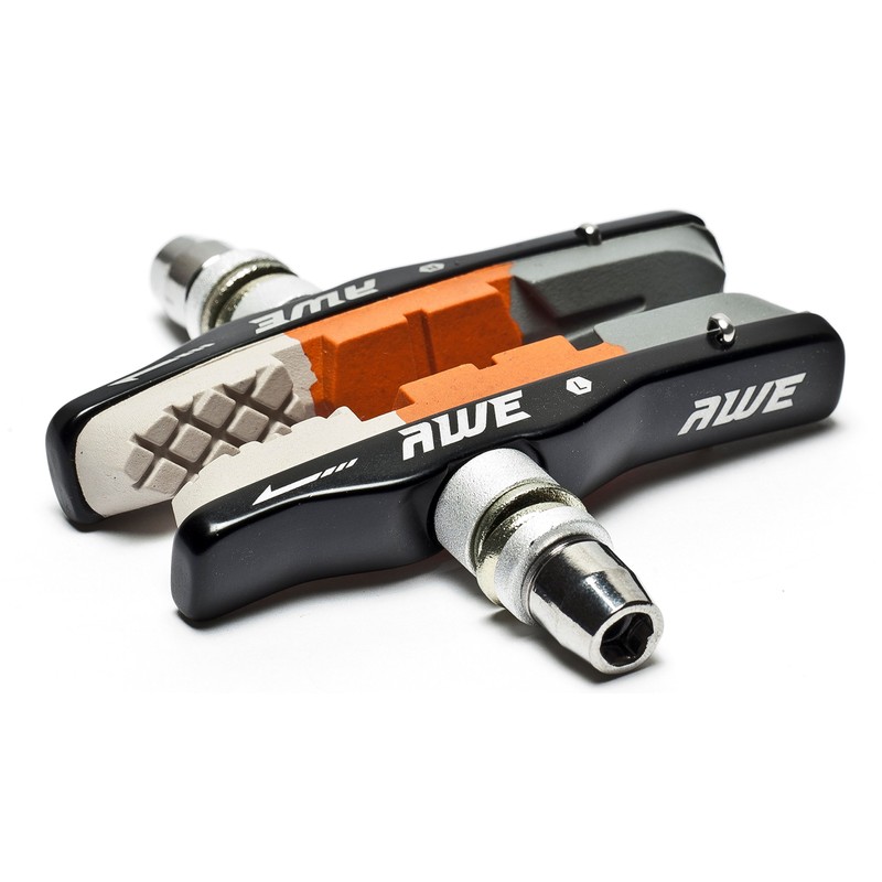 AWE® Triple Contour Alloy V Brake Pads with FREE Spare