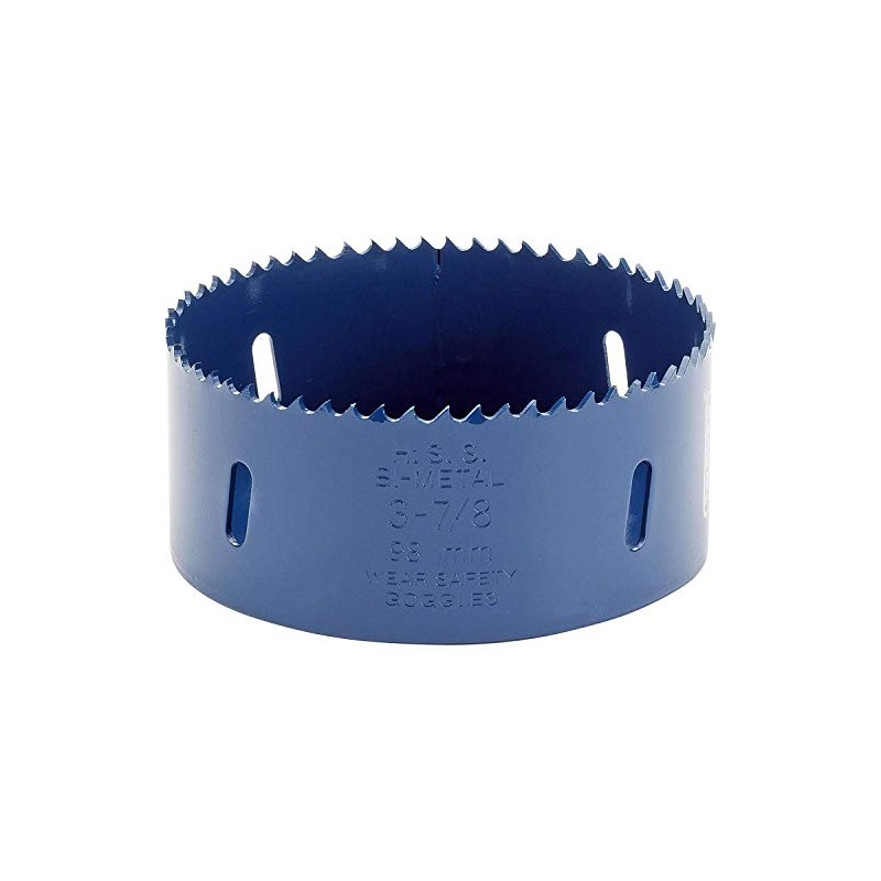 Draper 34770 Expert HSS Bi-Metal Hole Saw Blade, 98mm, Blue