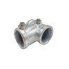 4Pcs Galvanized Pipe Fittings Single Socket Tee Steel Pipe Pipe