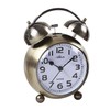 Atlanta Bell Alarm Clock Quartz No Ticking Loud Bells Alarm