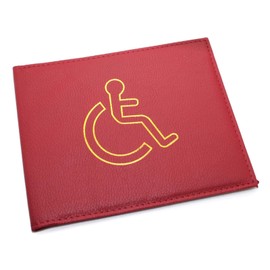 Disabled Blue Badge Holder Hologram Safe Parking Permit Display Cover Wallet dis