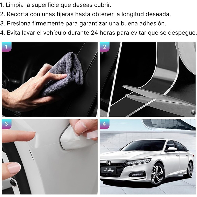 Protector de Borde de Puerta de Coche 3m - con