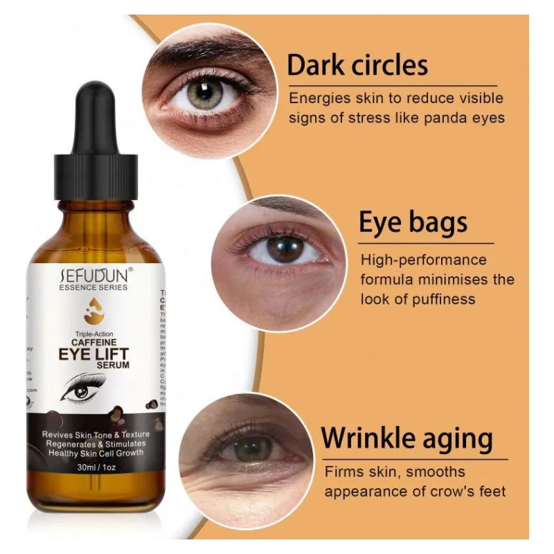 Serum Ojeras + Cafeina Ilumina Hidrata Reafirma | Kit 2p