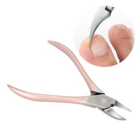 Zetiling Alicate de uñas, pedicura Cortador de uñas Cortador de uñas Uña Uña del pie Clipper Profesional de Acero Inoxidable Pedicura Herramienta de manicura Durable para Usar(#1)