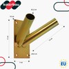 KOTARBAU® Flag Holder 2-Way Screwing Flag Pole Holder Flag Holder