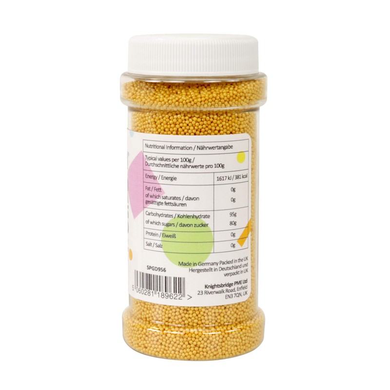 PME Gold Nonpareils, 95 g