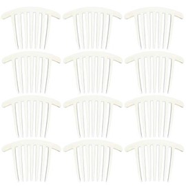 Zac's Alter Ego Pack of 12 7cm Plastic Side Ladies Combs