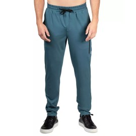 Natori Men's Rume Modern-Fit Stretch Lounge Jogger Pants, Stargazer Blue, XL