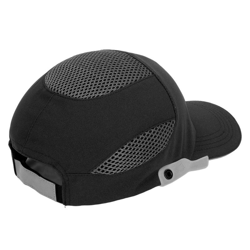 Bump Hat Baseball Hardhat Peaked Breathable Protective Adjustable for Sports