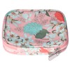 Storage Bag Waterproof Oxford Cloth Pink Lily Portable Household Daily