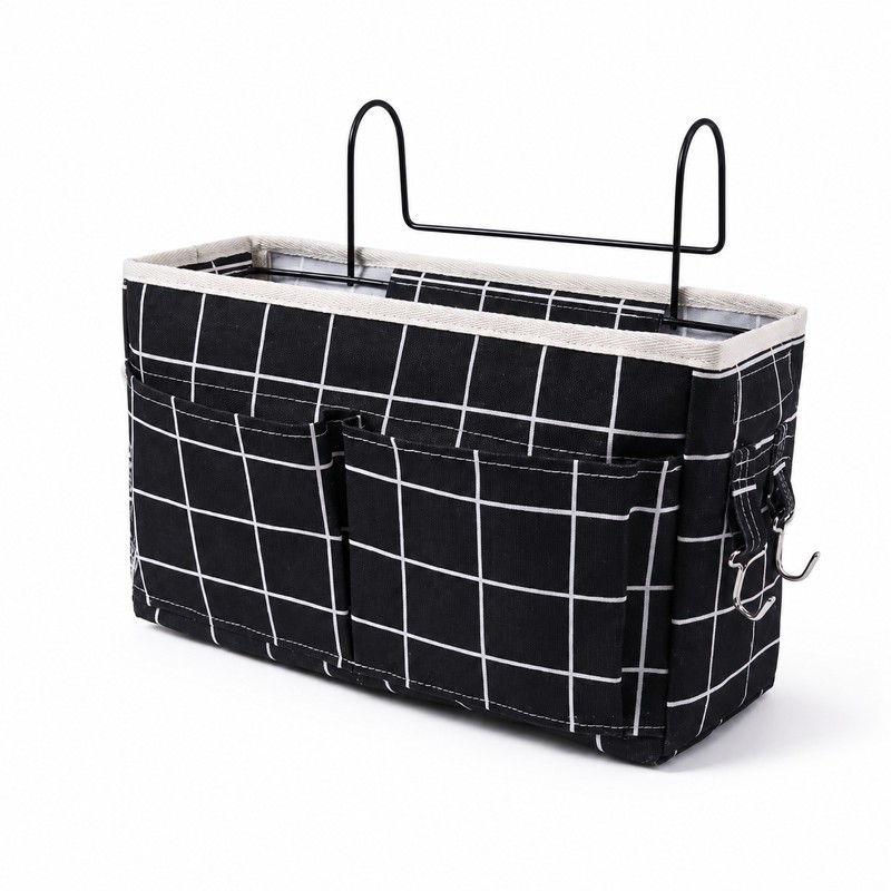 Bedside Hanging Storage Rack for Dorm & Bedroom - Space-Saving