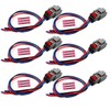 6PCS Ignition Coil Connector Wiring Harness Compatible with Ford Lincoln