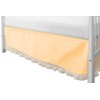 Baby Doll Bedding Sweet Touch Baby Crib Dust Ruffle, Yellow